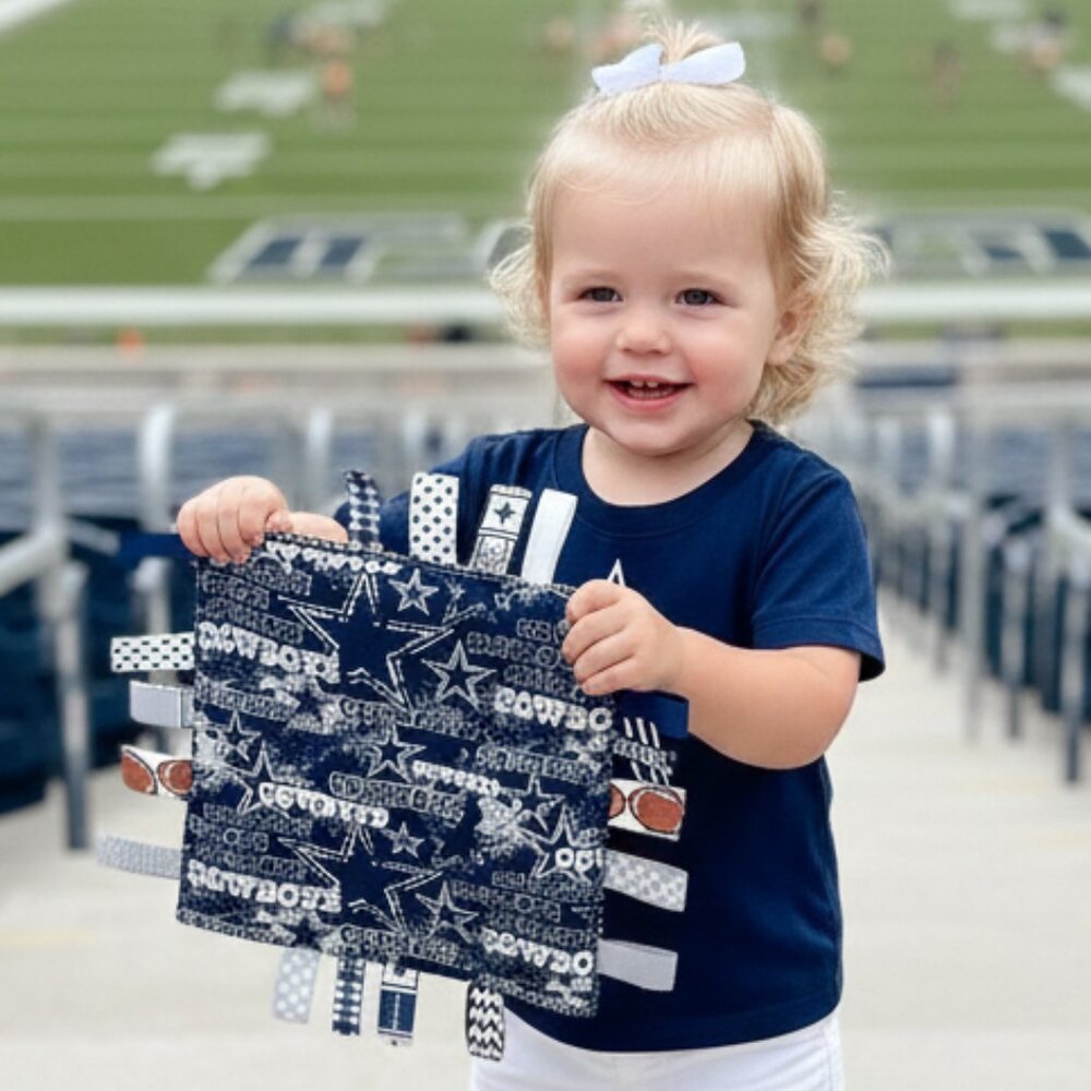 TAGGY TAGGIE game day custom handmade - Longhorns or Cowboys